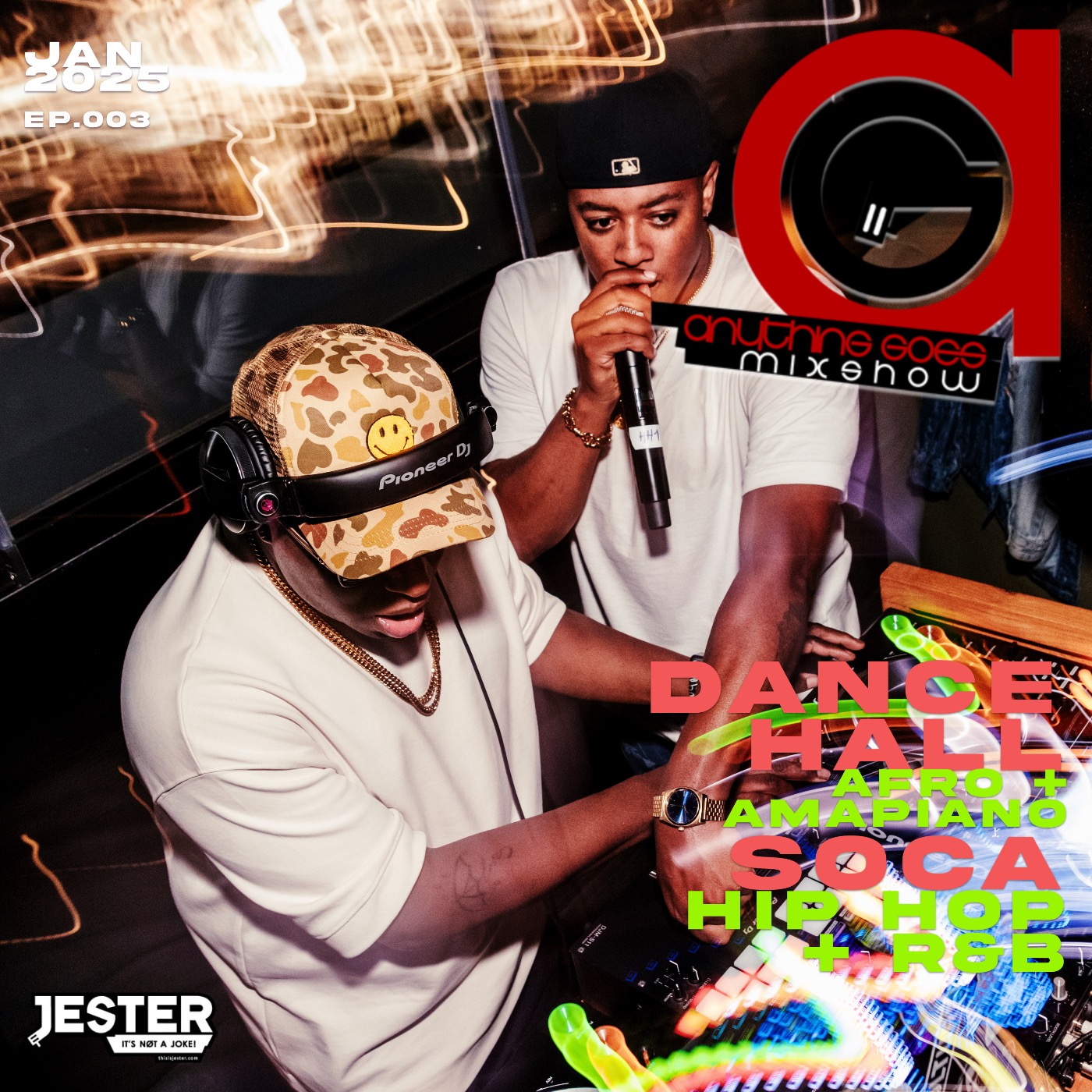 Anything Goes Mixshow (Jan 2025 Ep03 - Open Format Vibes)