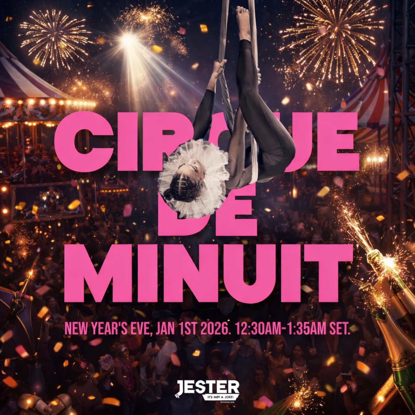 Cirque De Minuit Live Set (New Year's Eve, Jan 1st 2026 12:30AM Set - Barbados) (Raw)