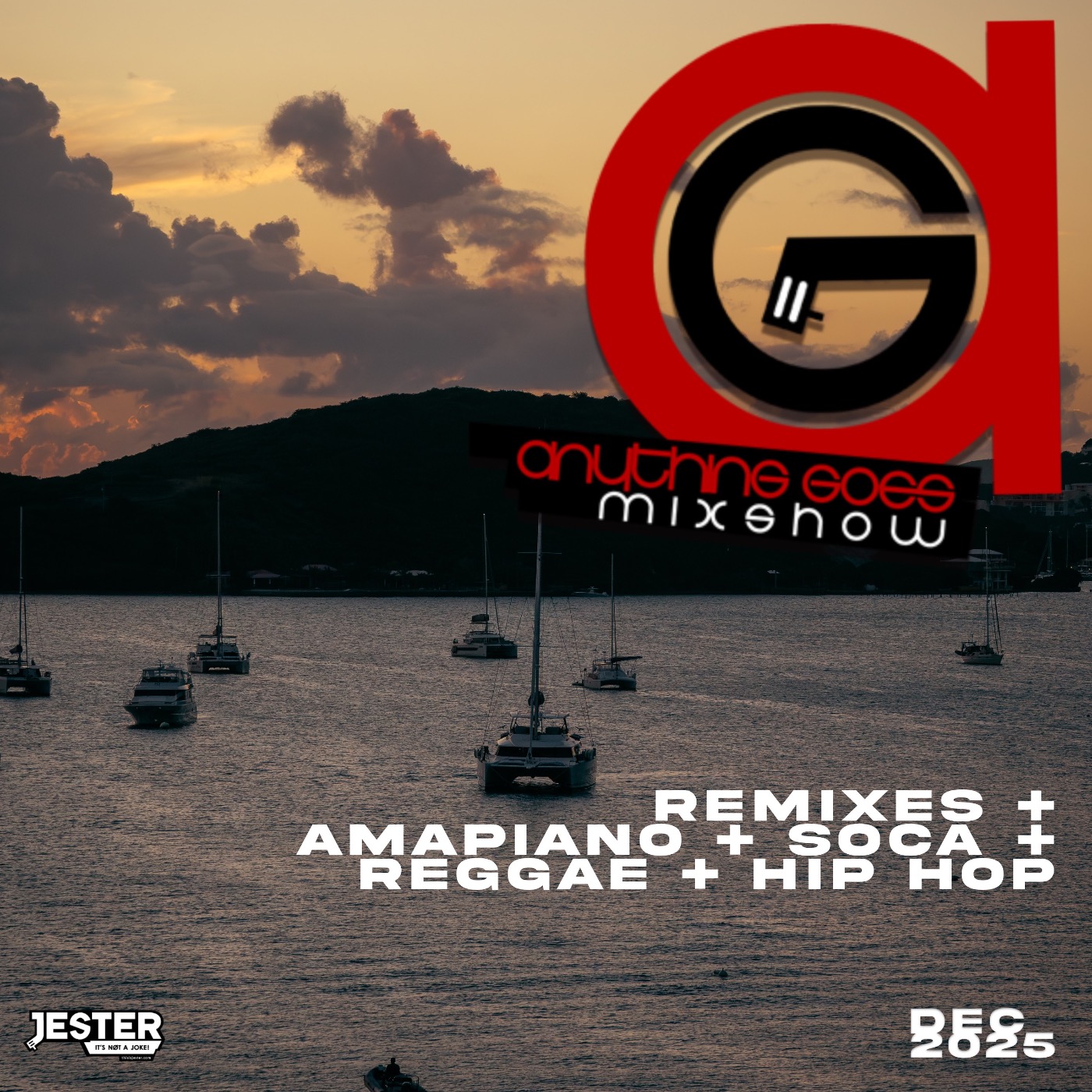 Anything Goes Mixshow (Dec 2025 - Remixes, Soca, Amapiano, Reggae, Hip Hop Vibes)