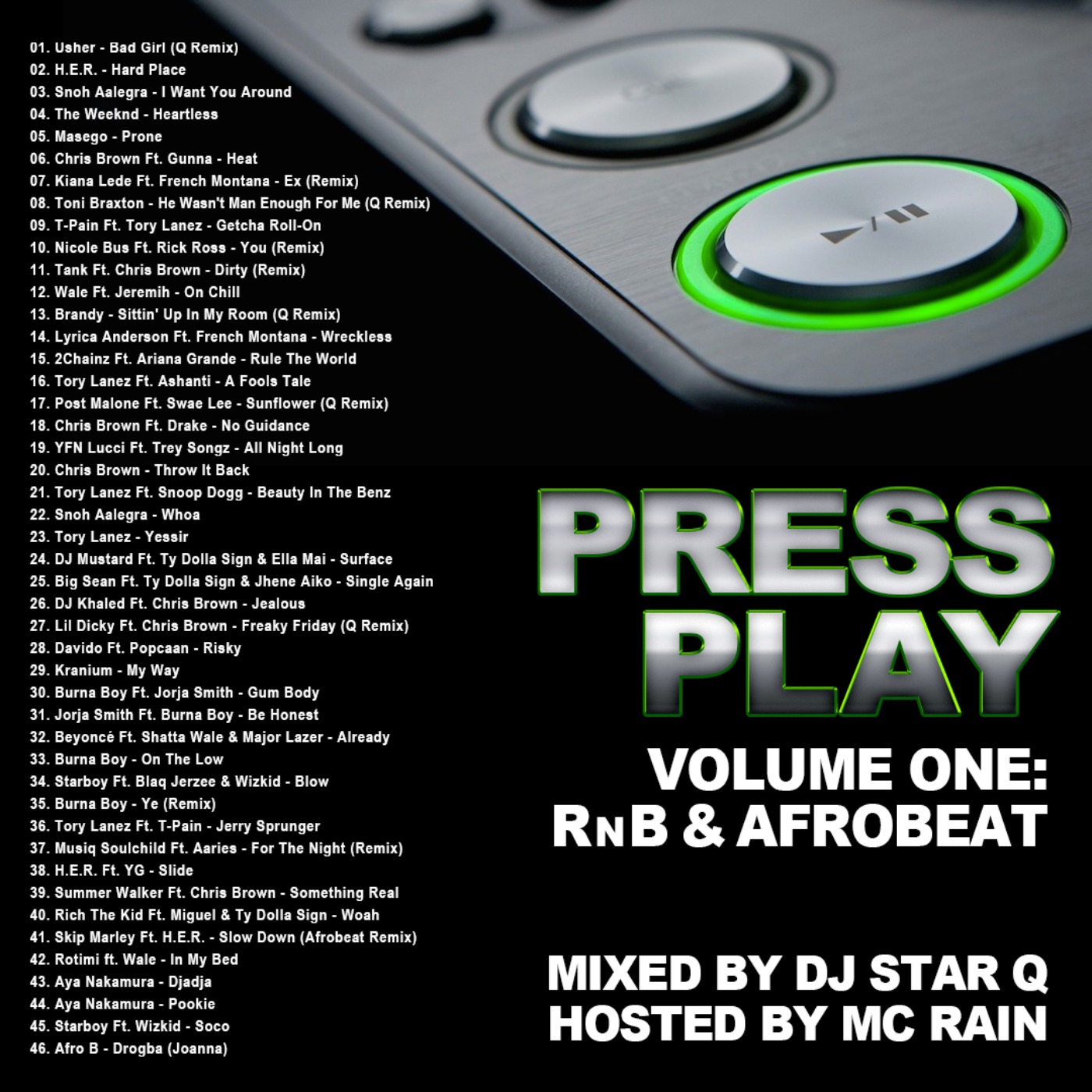 DJ STAR Q FT. MC RAIN - PRESS PLAY